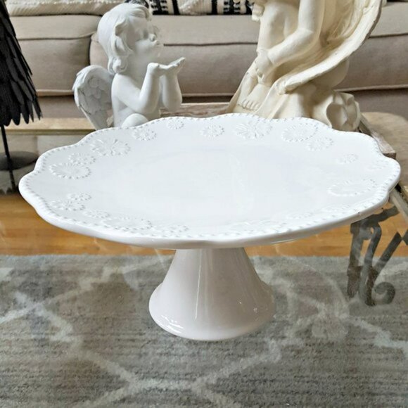 WINTER Snowflake CAKE STAND RISER - Picture 4 of 4